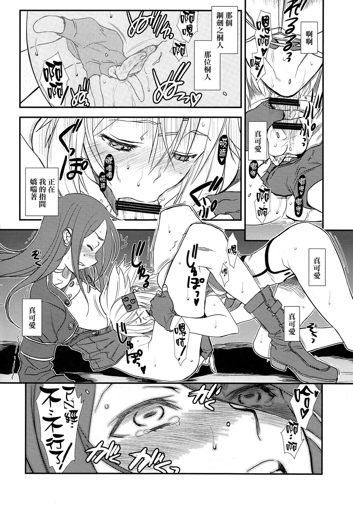 (C87) [TEX-MEX (Red Bear)] SSS Sinon-chan Sinon-chan Sukisuki (Sword Art Online) [Chinese] [final個人漢化] page 13 full