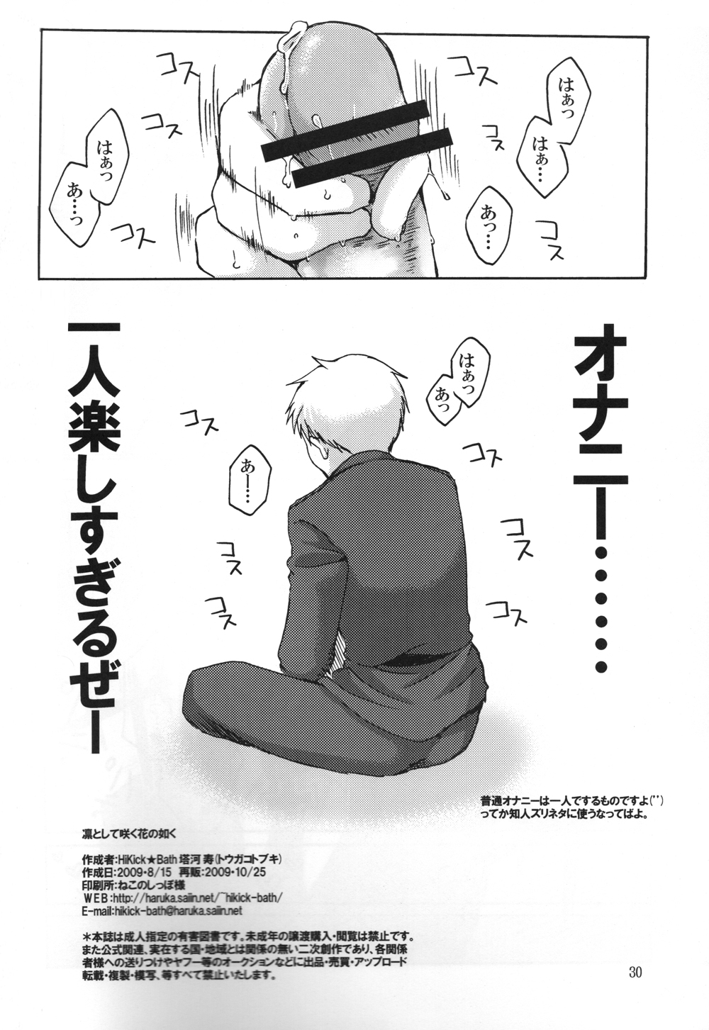 (C76) [HiKick★Bath (Touga Kotobuki)] Rin to Shite Saku Hana no Gotoku (Axis Powers Hetalia) [2nd Edition] page 30 full