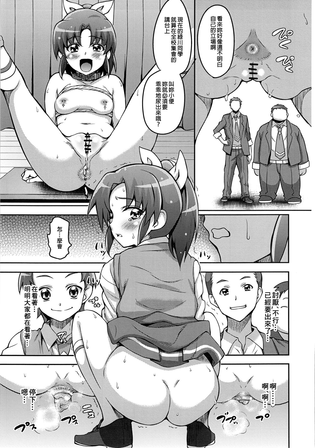 (C83) [mon-petit (Mon-petit)] ANYWAY THE WIND BLOWS (Smile Precure!) [Chinese] [臭鼬娘漢化組] page 11 full